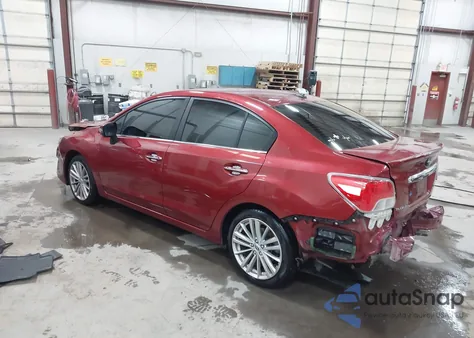 2015 Subaru Impreza 2.0I Limited из США, поврежденный, VIN JF1GJAM63FH008710